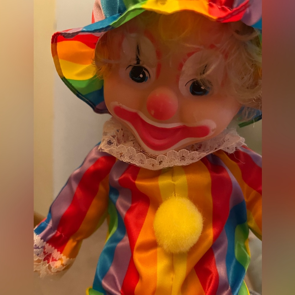 Stuffed plush clown dolls